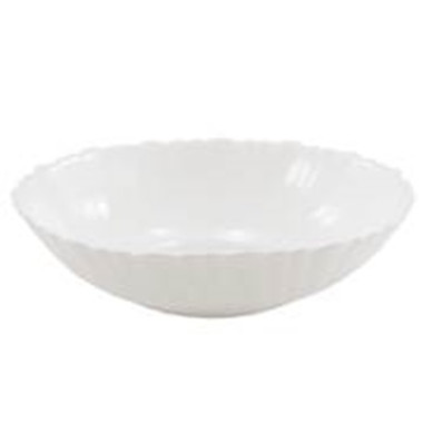 ІТ HW хв Салатник №7 17.5см WHITE хвилястий край (92650)