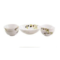 салатники н-р 7пр. склокер. 7 WHITE Olives  Оливки (94335)