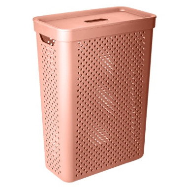 корзина для білизни Алеана Simple 25 л (уп.5шт)(39х19х54см) карамель