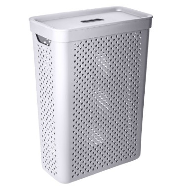 корзина для білизни Алеана Simple 45 л (уп.5шт)(39х29х54см) какао