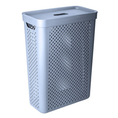 корзина для білизни Алеана Simple 45 л (уп.5шт)(39х29х54см) сірий