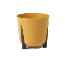 вазон лмл ФРІДА круглий 210, сірий