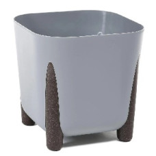 вазон лмл ФРІДА квадратний 290*290, сірий