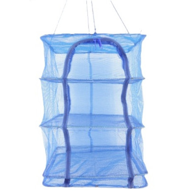 Сітка сушарка москитна на 4 полиці складна 40 FDN  (45х45х65) для сушіння риби, фруктів та грибів 